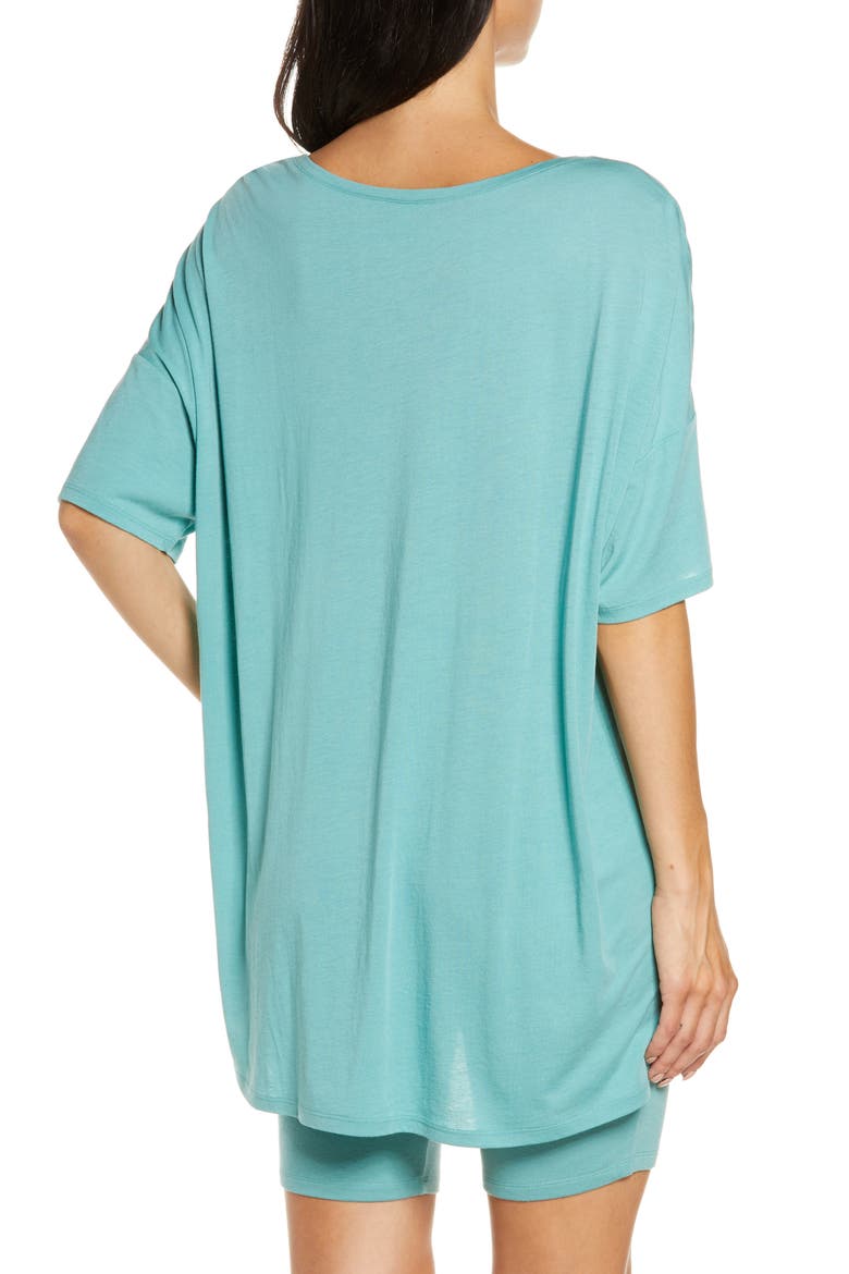 Intimates Travel Light Short Pajamas, Alternate, color, TULUM