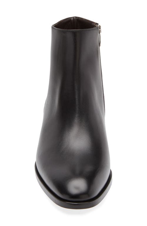 To Boot New York Irwin Zip-up Boot In Cortina Nero
