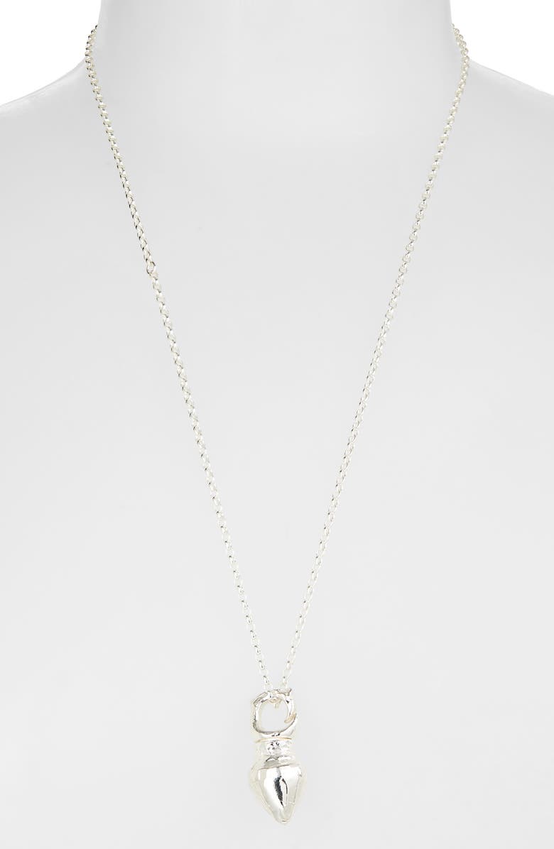 Alighieri The Vessel of Offerings Recycled Sterling Silver Pendant Necklace, Alternate, color, 