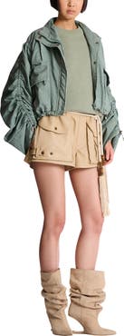 Balmain Cotton gabardine parka