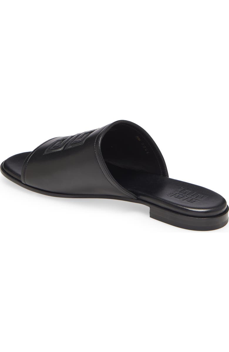 Givenchy Cutout 4G Logo Slide Sandal, Alternate, color,