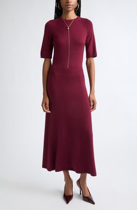 Wendy Wool Sweater Midi Dress