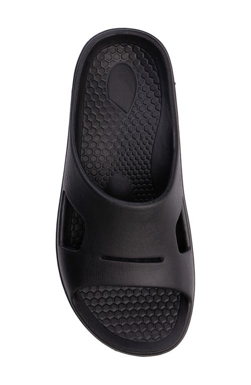 Revitalign Fusion Strive Slide Sandal In Black