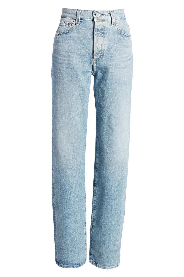 Alexxis High Waist Straight Jeans, Alternate, color, 23 YEARS FACADE