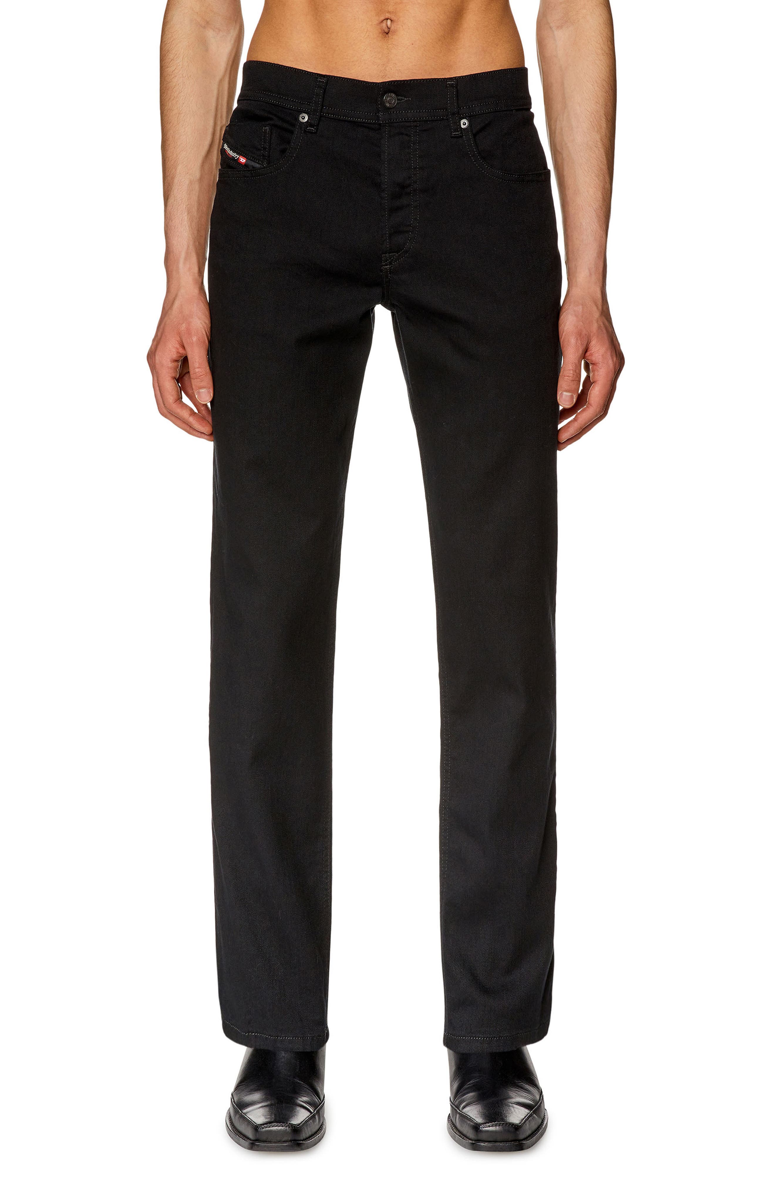 DIESEL® 2023 D-Finitive Tapered Jeans in Black 