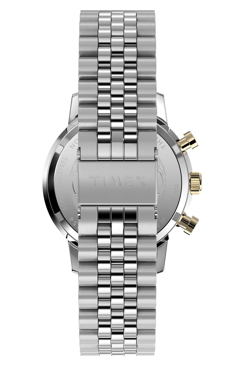 Marlin Chronograph Bracelet Watch, 40mm, Alternate, color, STAINLESS STEEL