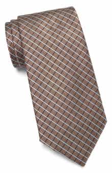 Michael Kors Ramona Grid Print Tie
