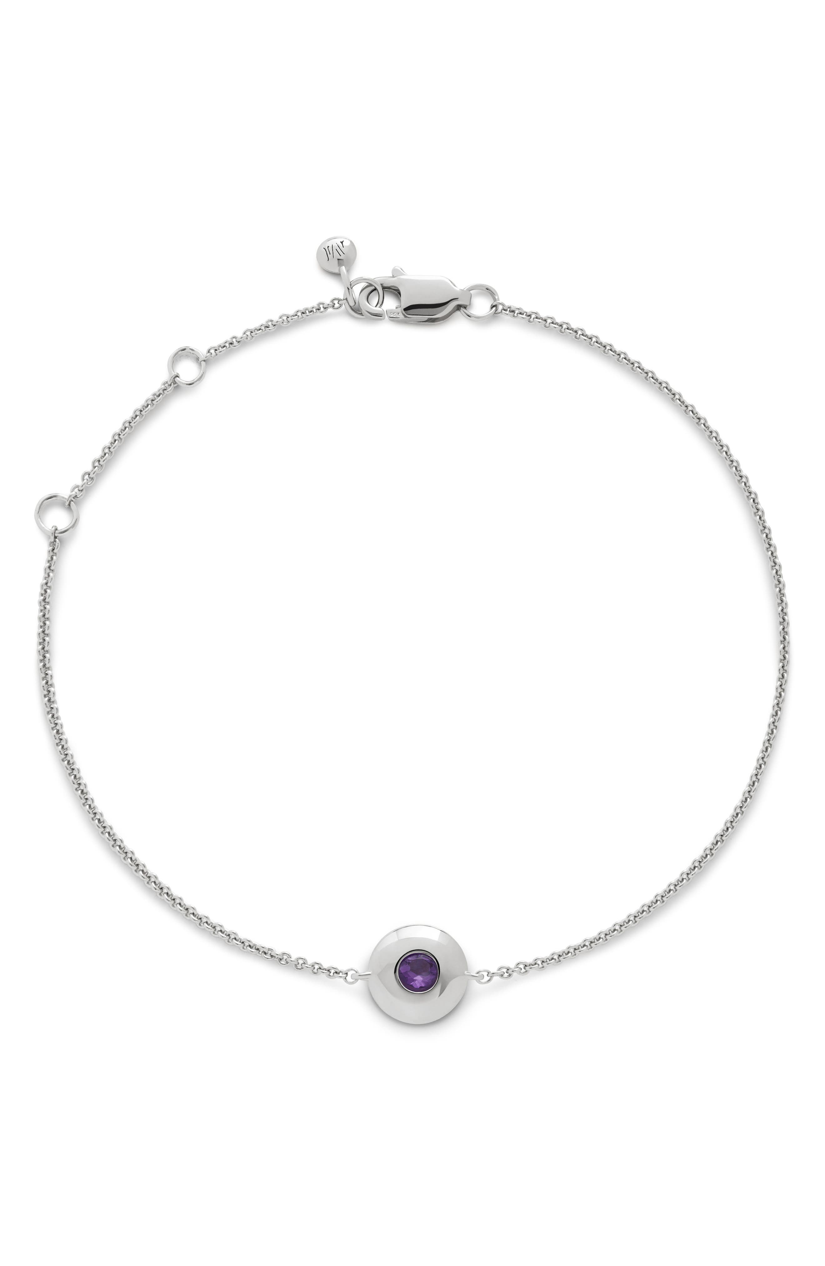selected STERLING SILVER / AMETHYST