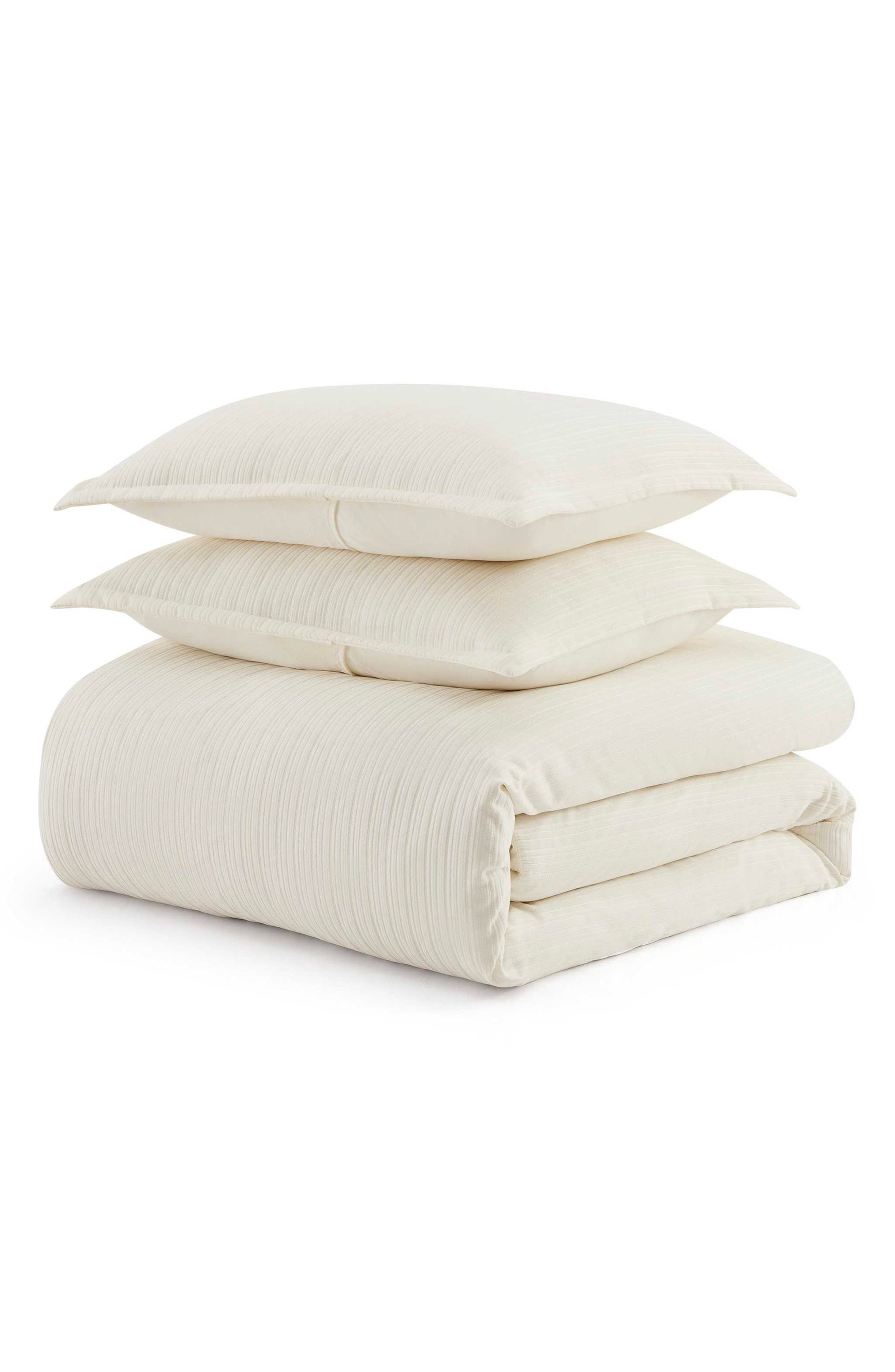 Rowan Microfiber Chenille Jacquard Duvet Cover Set