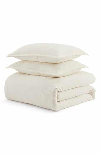 Rowan Microfiber Chenille Jacquard Duvet Cover Set