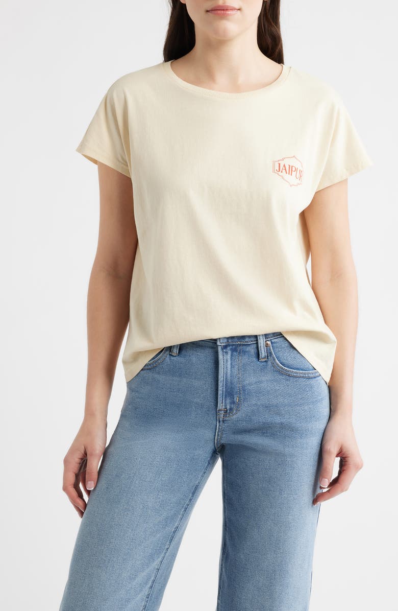 CITY BLUES Graphic T-Shirt, Main, color, Pearl