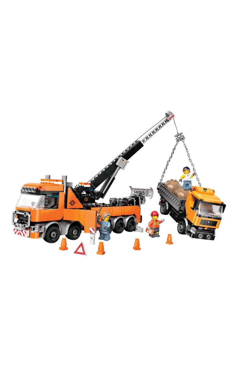 LEGO <sup>®</sup> City Heavy-Duty Recovery Tow Truck with Crane - 60467, Alternate, color, Multicolored