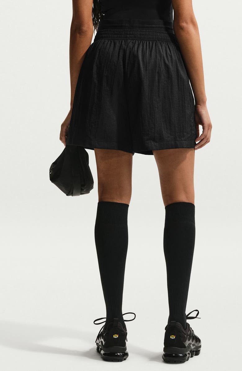 Nike Double Waistband Drawstring Shorts, Alternate, color, Black/ Black