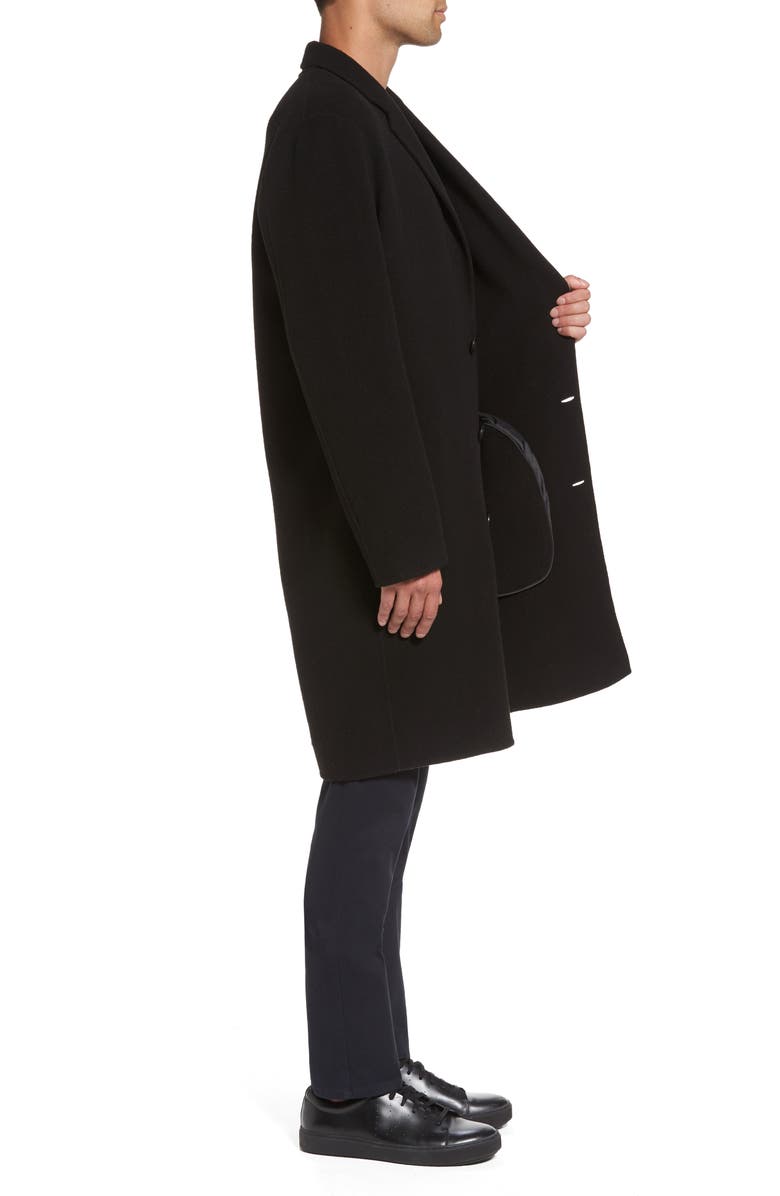 Vince Wool & Cashmere Notch Lapel Coat, Alternate, color,