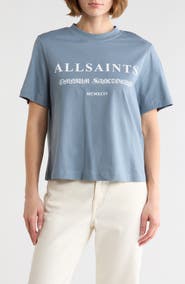 AllSaints Lisa Omnium Cotton Graphic T-Shirt