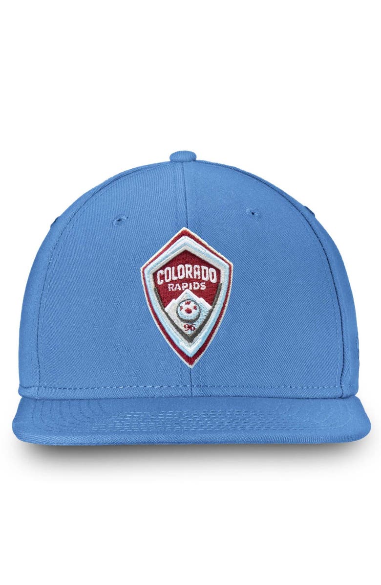 FANATICS Men's Fanatics Branded Blue Colorado Rapids Emblem Snapback Hat, Alternate, color, Blue