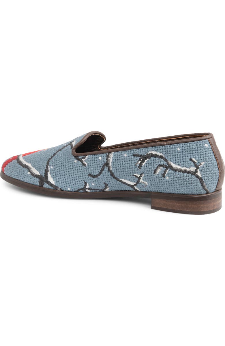 ByPaige Needlepoint Loafer, Alternate, color, Sky Blue