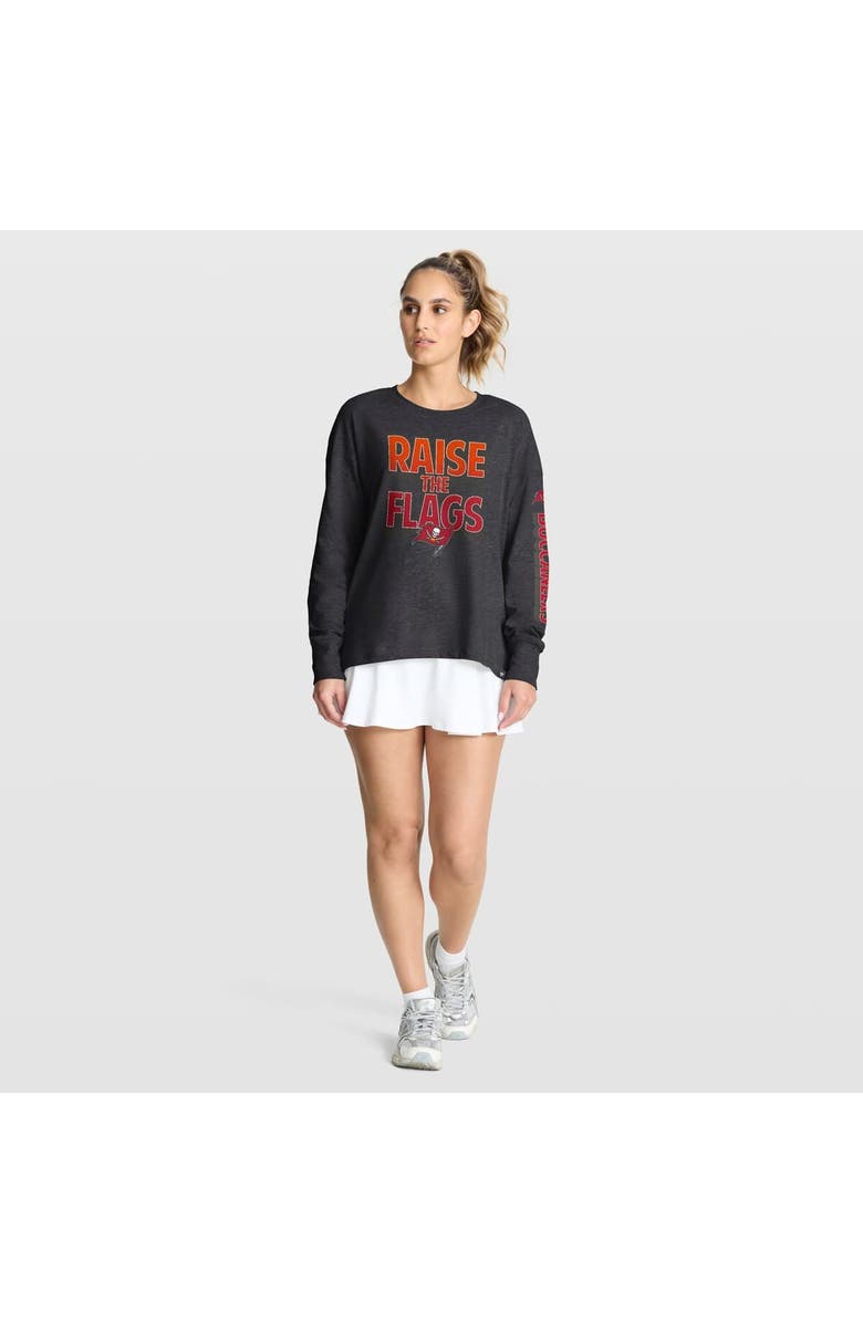 FANATICS Women's Fanatics Heather Pewter Tampa Bay Buccaneers Hometown Legacy Long Sleeve T-Shirt, Alternate, color, Pewter