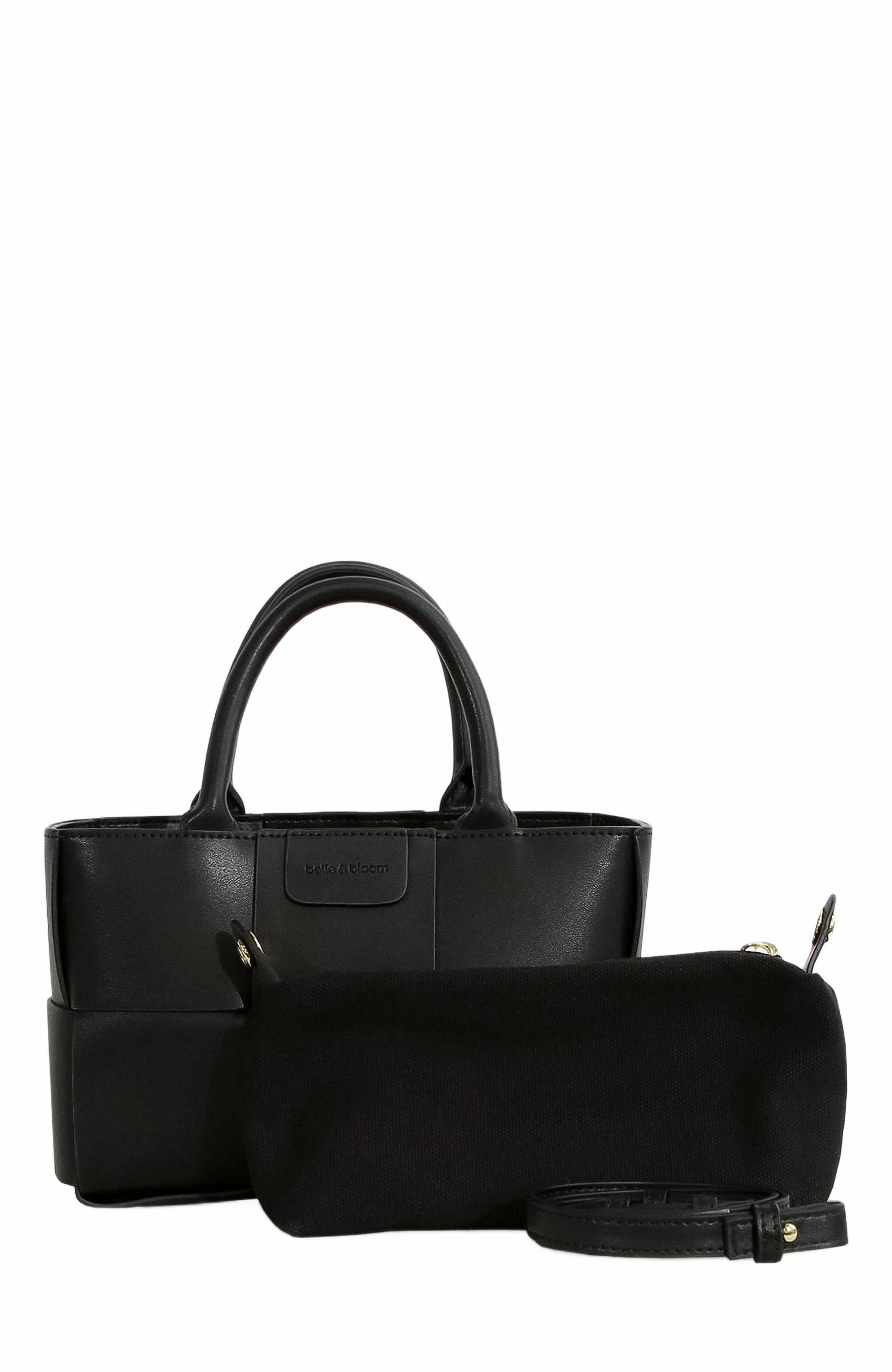 Little Love Woven Crossbody Bag, Main, color, Black