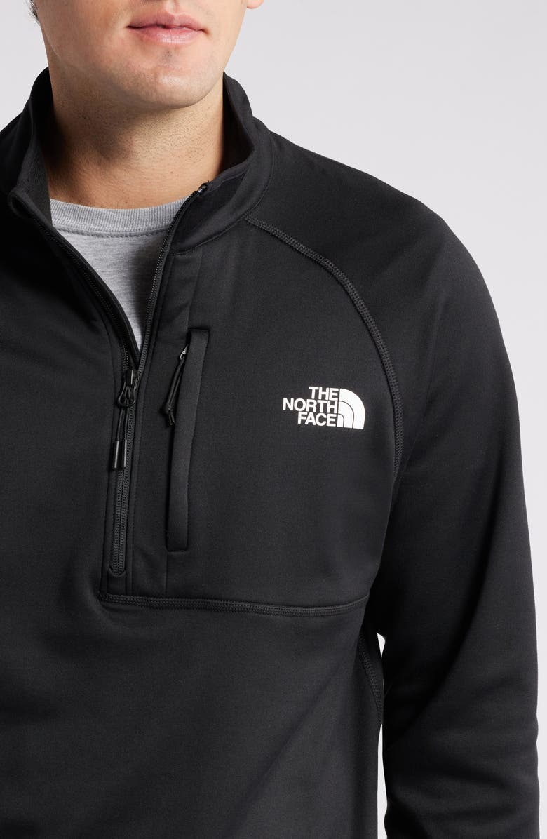 The North Face Canyonlands Quarter Zip Pullover, Alternate, color, Tnf Black