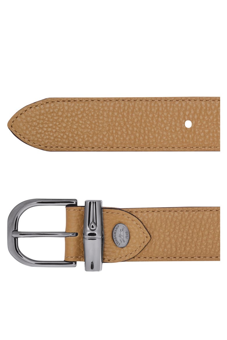 Essential Leather Belt, Alternate, color, FAWN