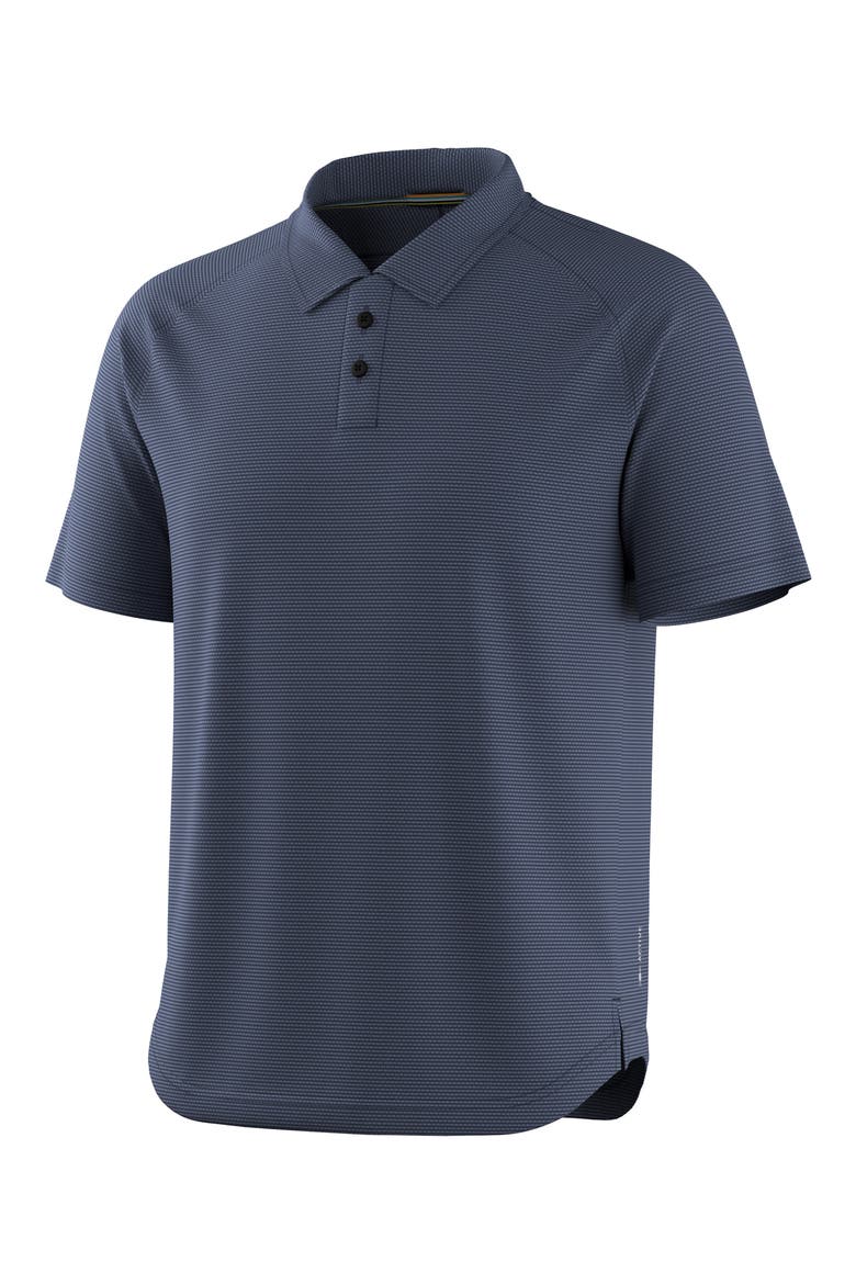 Active Mesh Performance Polo, Alternate, color, NIGHTFALL DEEP NAVY