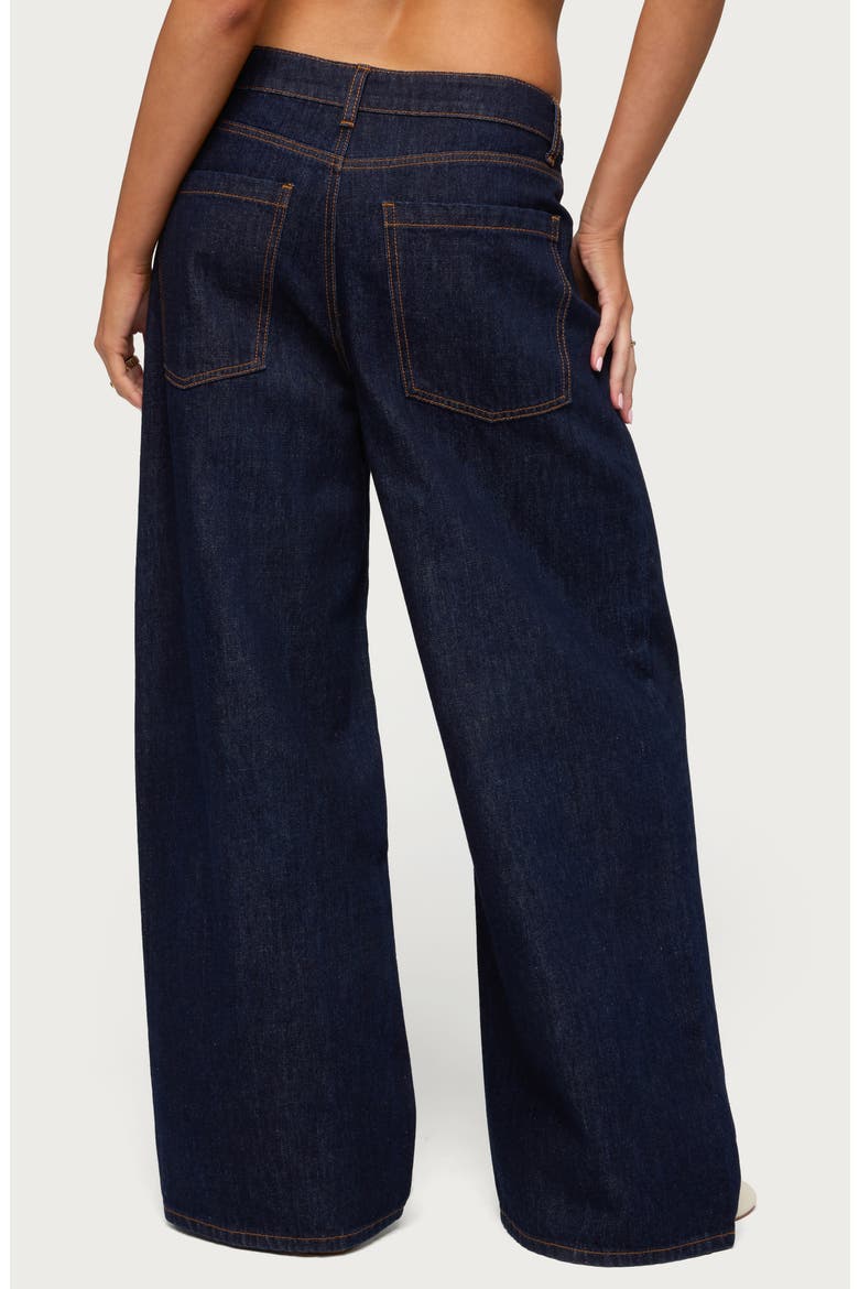 Juanita Low Rise Baggy Jeans, Alternate, color, DARK-BLUE