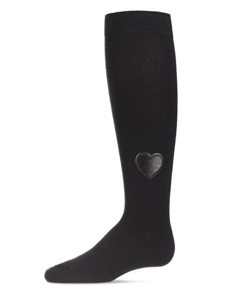 Heart Patch Knee High Socks (Little Kid & Big Kid)