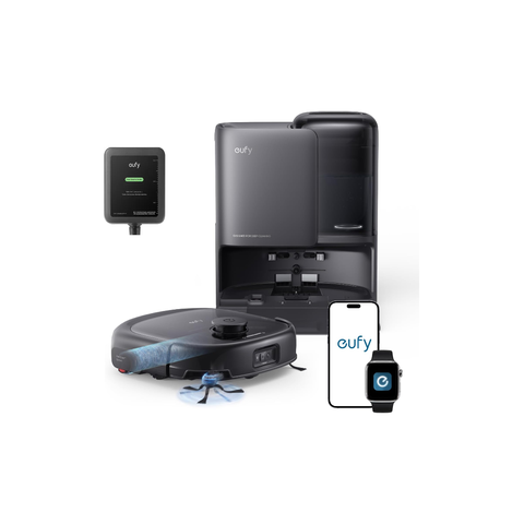 E25 Omni Robot Vacuum Self-Cleaning All-in-One Station and Official Floor Cleaning Solution