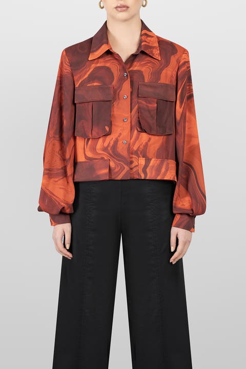 Short Sahariana Blouse