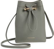 Strathberry Large Osette Leather Bucket Bag
