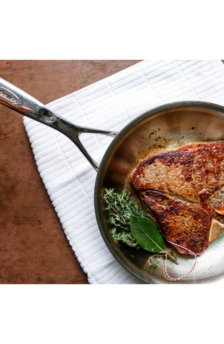 Demeyere Atlantis Proline 9-Inch Stainless Steel Fry Pan, Alternate, color, Stainless Steel