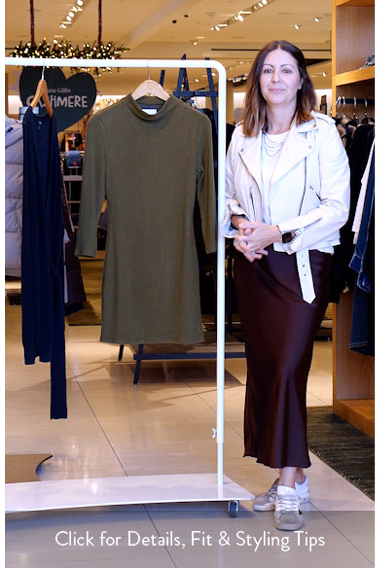 Camille Long Sleeve Sweater Minidress video
