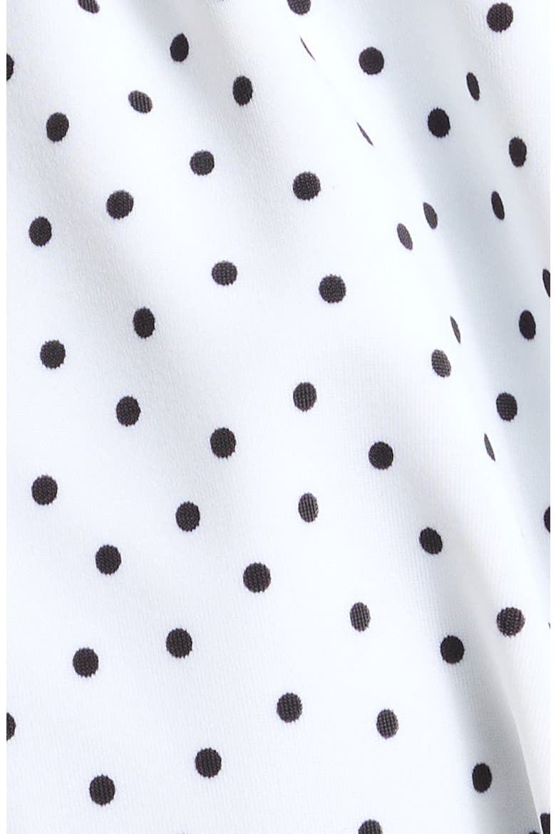 Layla Curtain Bikini Bottoms, Alternate, color, BLACK WHITE POLKA DOTS