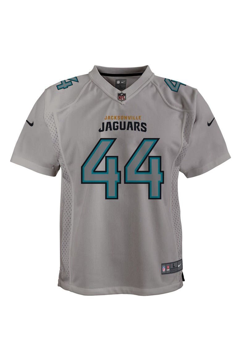 Youth Nike Travon Walker Gray Jacksonville Jaguars Atmosphere Game Jersey, Alternate, color, Gray