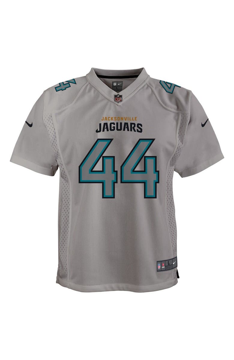Nike Youth Nike Travon Walker Gray Jacksonville Jaguars Atmosphere Game Jersey, Alternate, color, Gray
