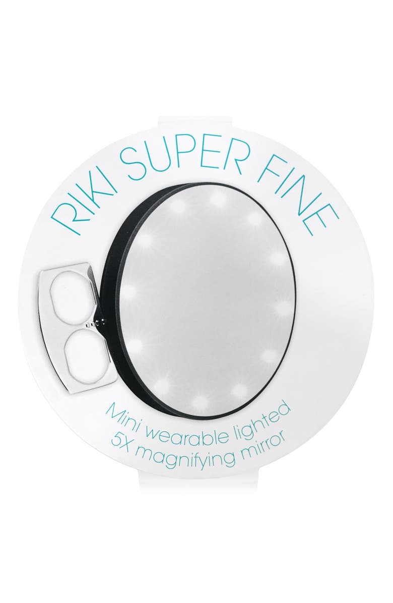 Riki Loves Riki Super Fine 5X Portable LED Mirror, Alternate, color, 