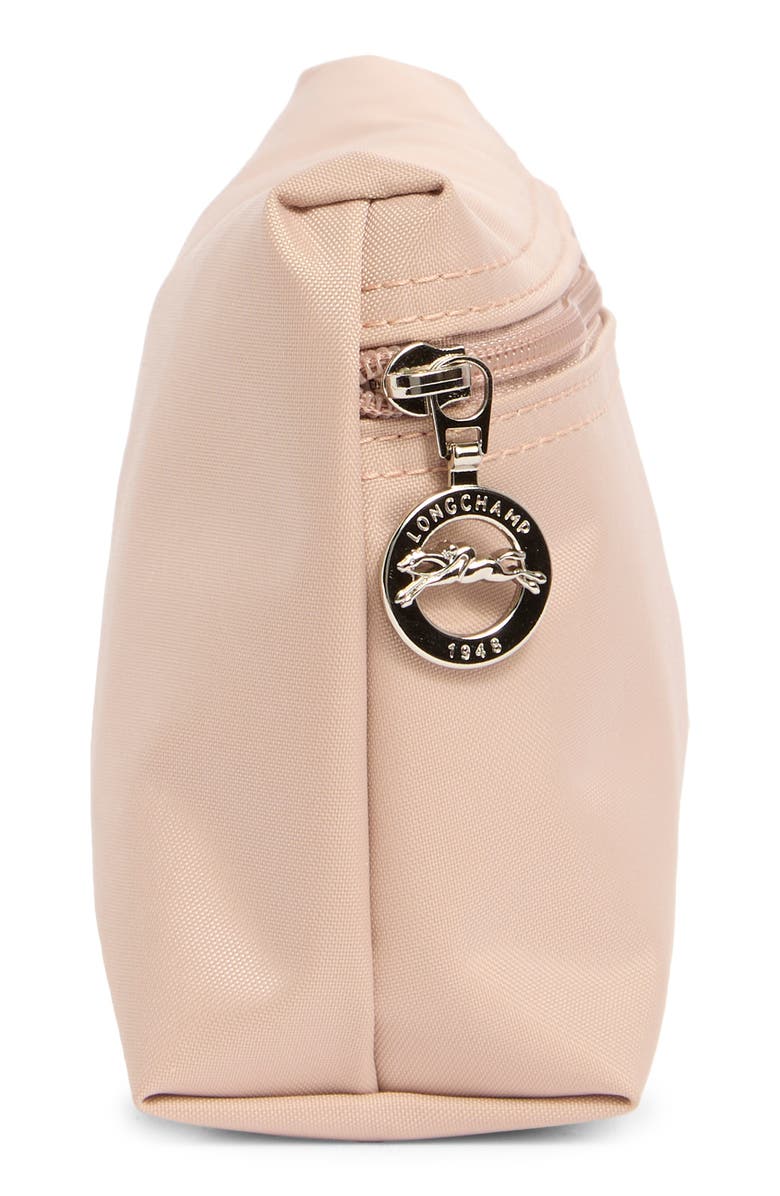 Longchamp Le Pliage Club Logo Cosmetic Bag, Alternate, color, Hawthorn