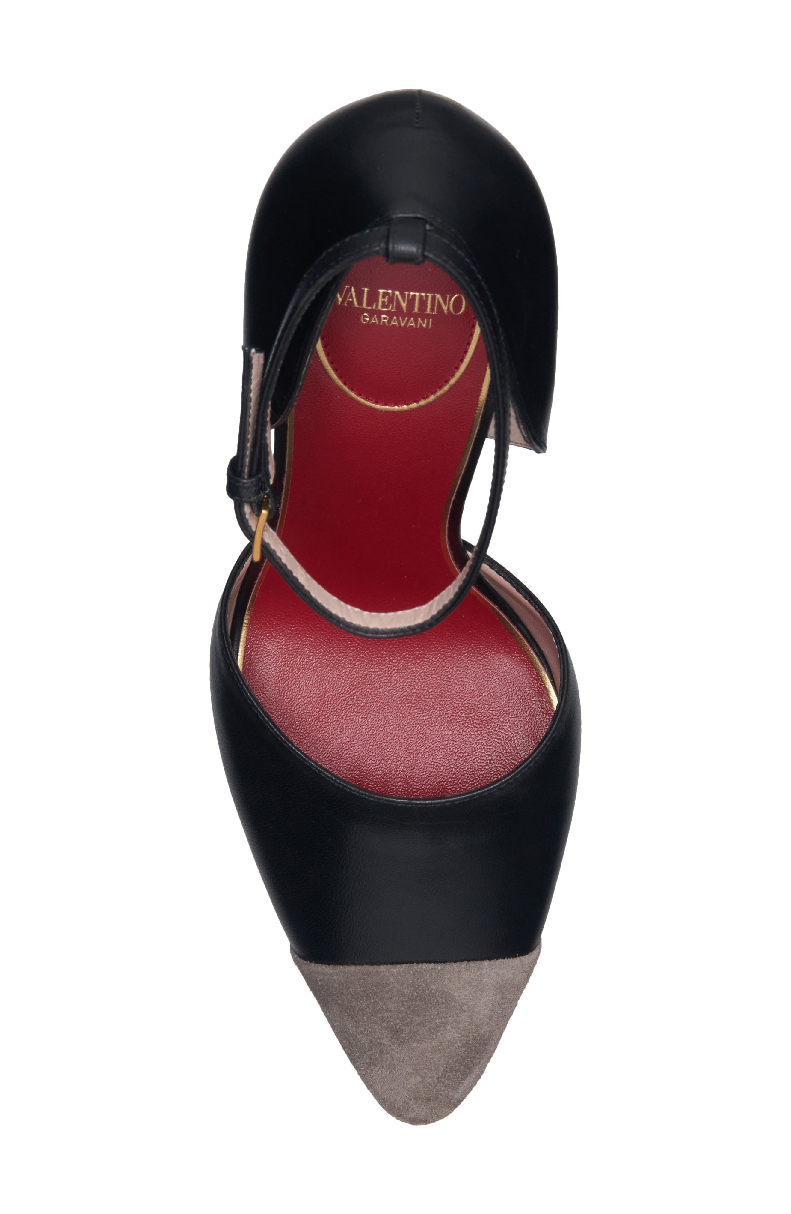 Sinead d'Orsay Pump, Alternate, color, BLACK/ GREY