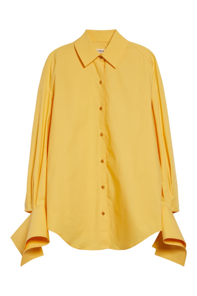 Wren Cotton Poplin Button-Up Shirt, Alternate, color, SOLE
