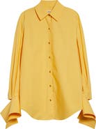 OSSOU Wren Cotton Poplin Button-Up Shirt