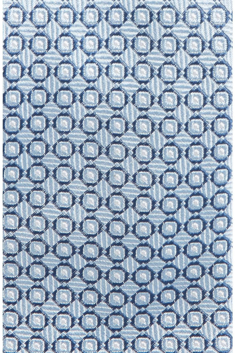 Jacquard Silk Tie, Alternate, color, LIGHT PASTEL BLUE