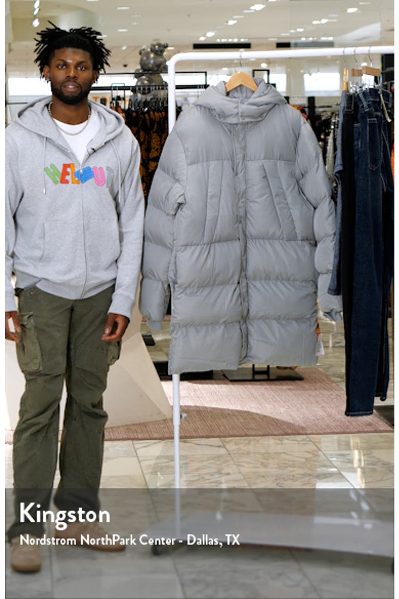 Quilted Longline Puffer Jacket video