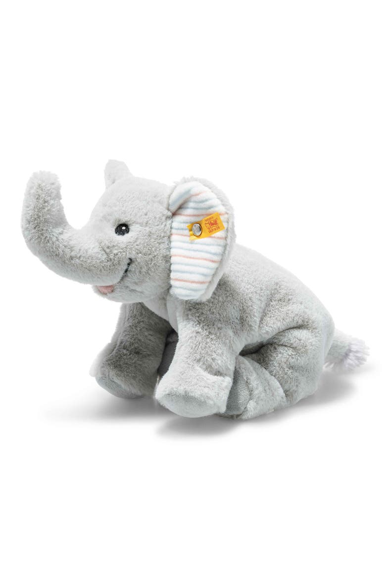 Floppy Trampili Elephant Stuffed Animal, Alternate, color, GREY