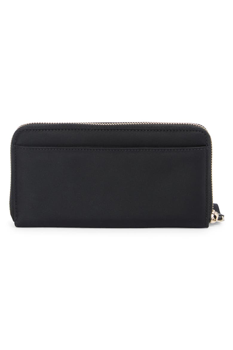 chelsea large continental wallet, Alternate, color, BLACK
