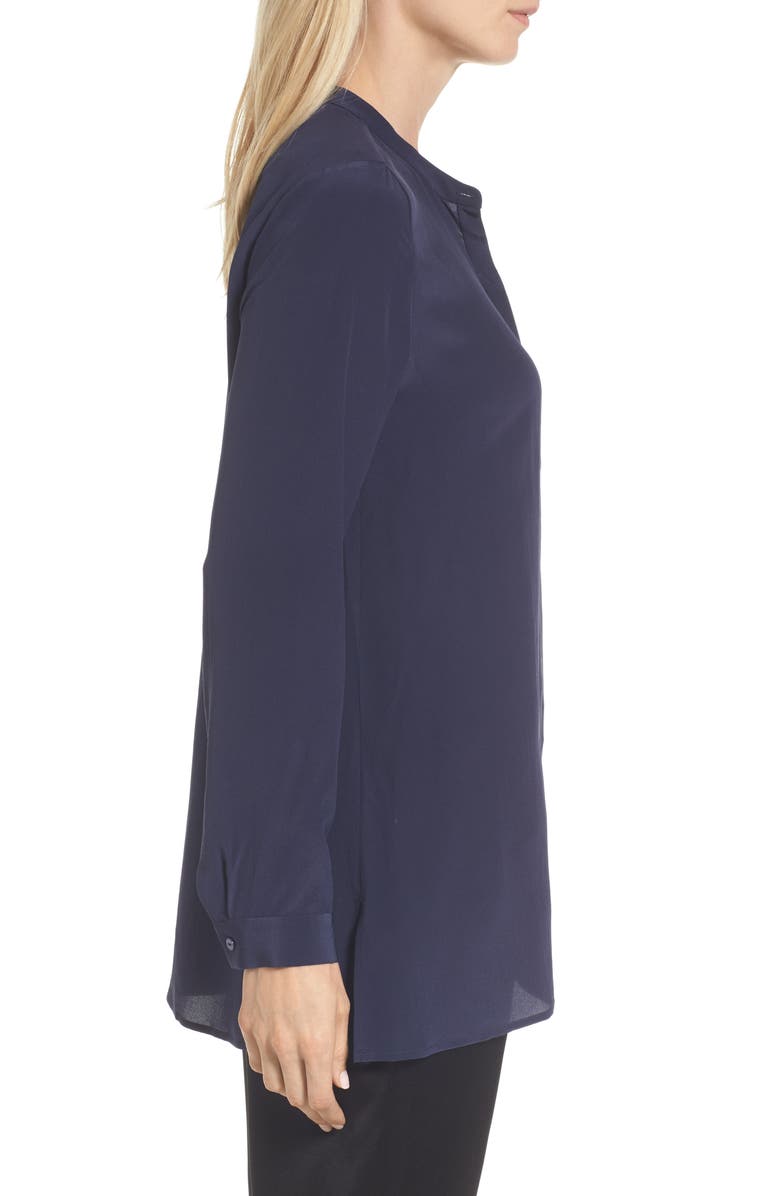 Eileen Fisher Silk Shirt, Alternate, color, 