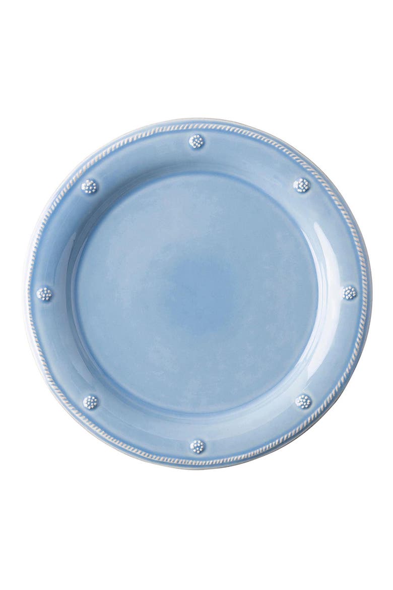 'Berry and Thread' Dinner Plate, Main, color, CHAMBRAY