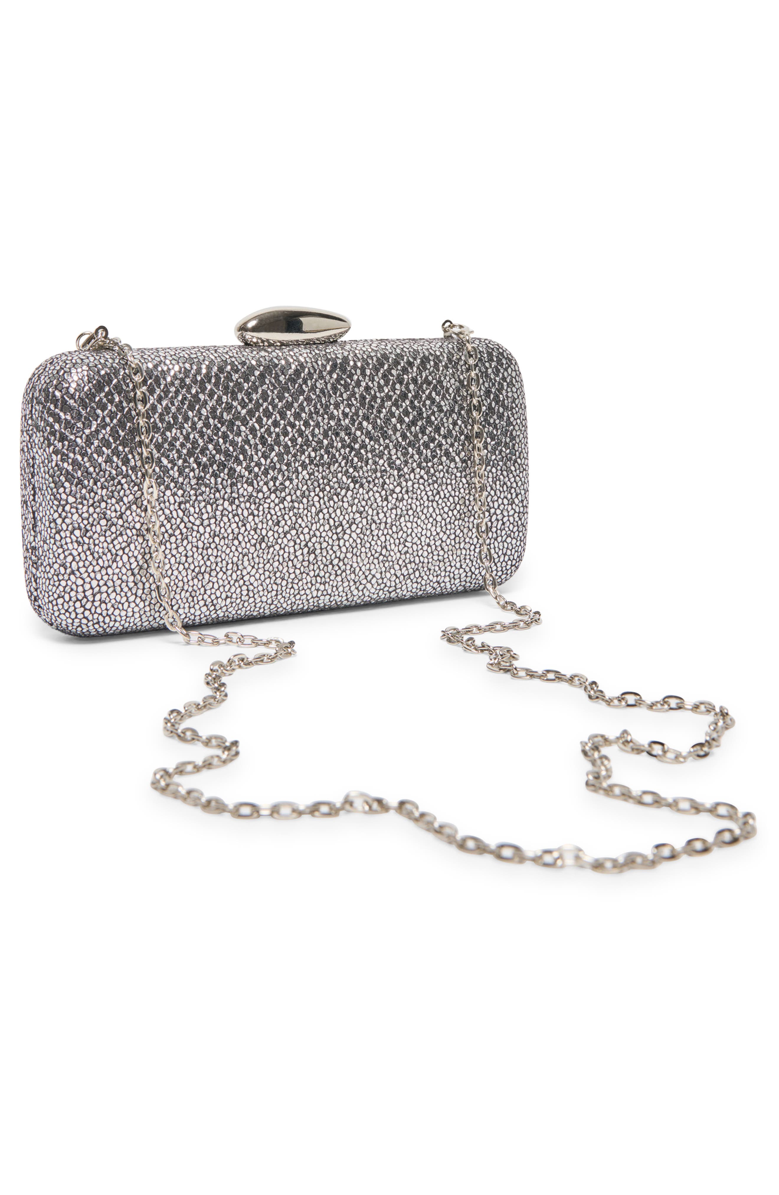 Dolce Vita Metallic Frame Clutch, Alternate, color, 