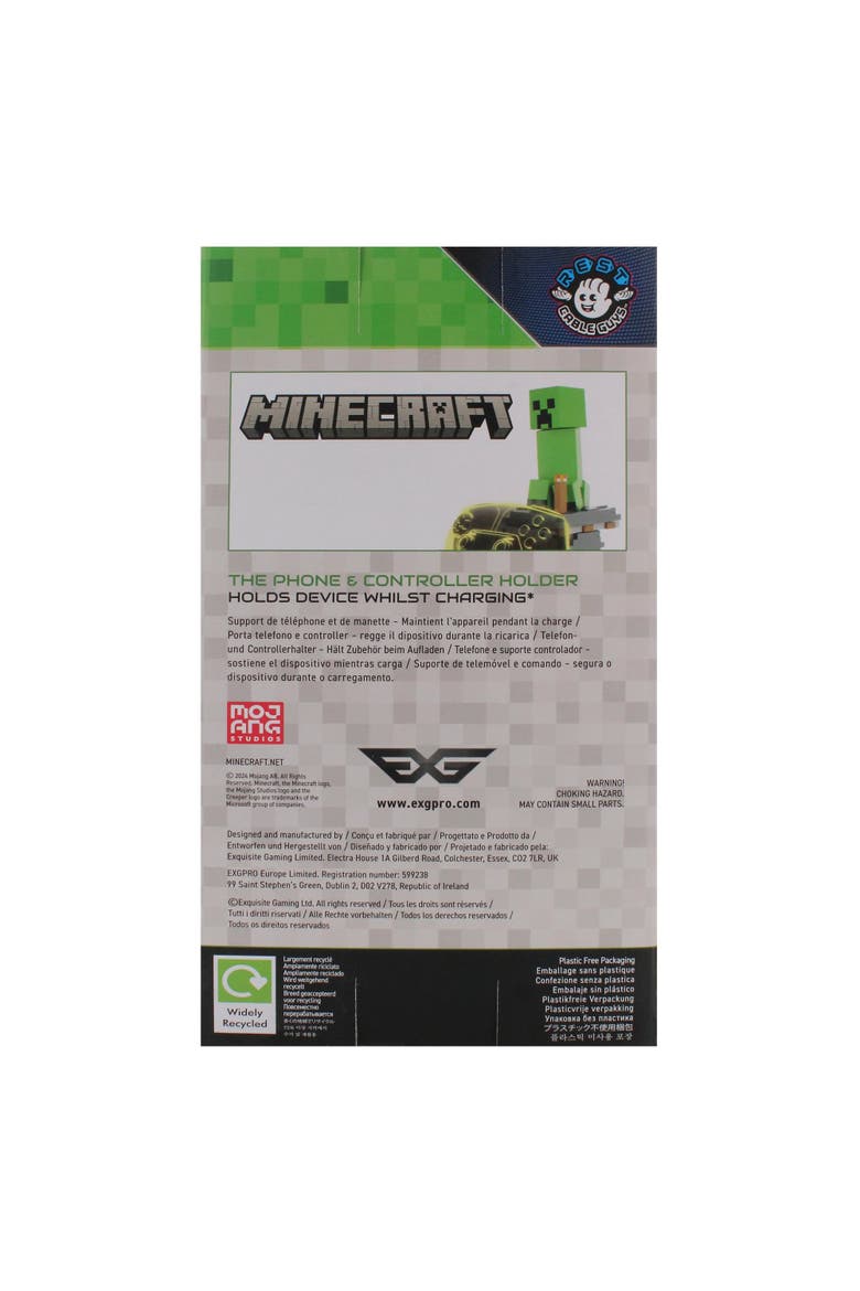 Minecraft Creeper Cable Guys, Alternate, color, Multicolored