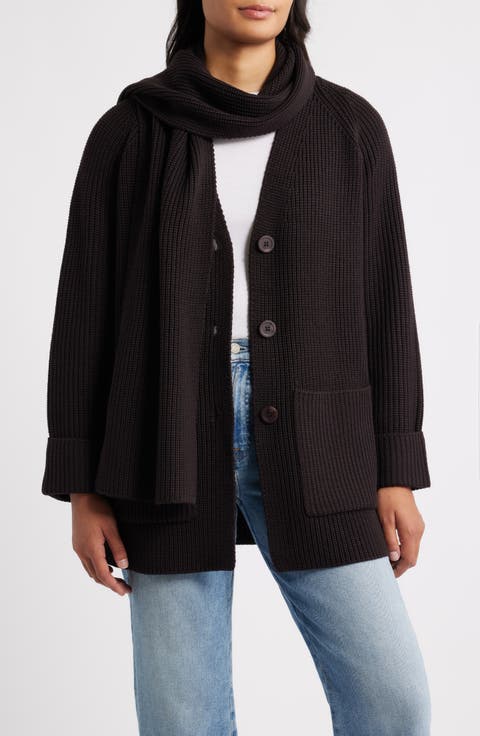 Vivienne Merino Wool Scarf Coat